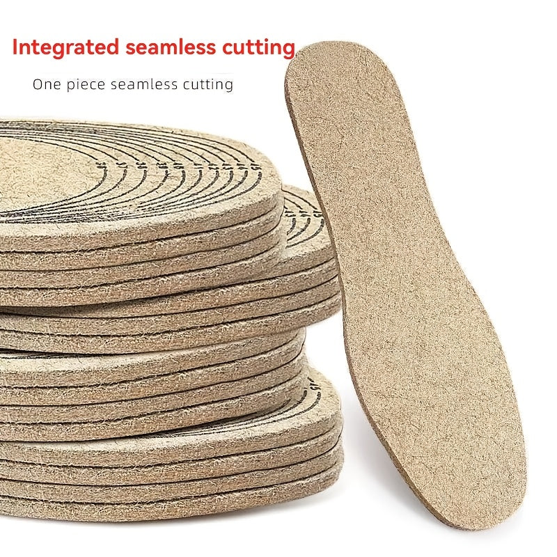 Wool Felt Insoles 3-Pack