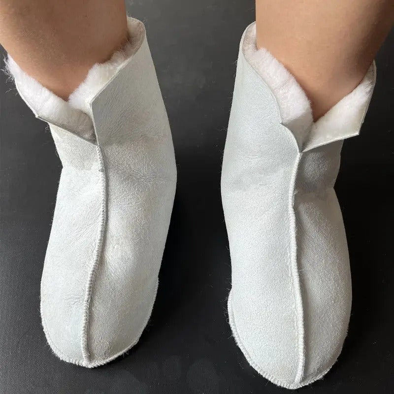 Wool Cozy Sheepskin Socks