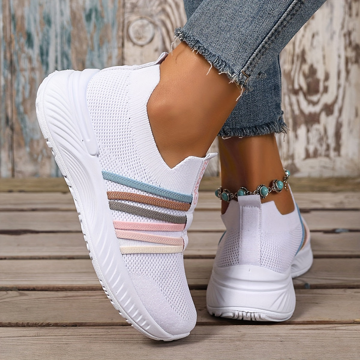 Slip-On Walking Shoes