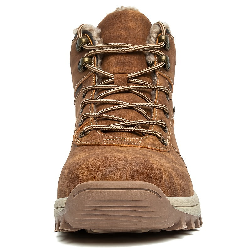 Men's Fleece-Lined Snow Boots