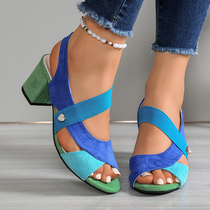 Strappy Comfort High Heels