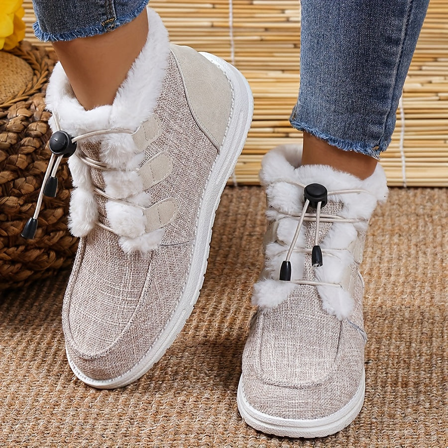 Fleece-Lined Winter Shoes