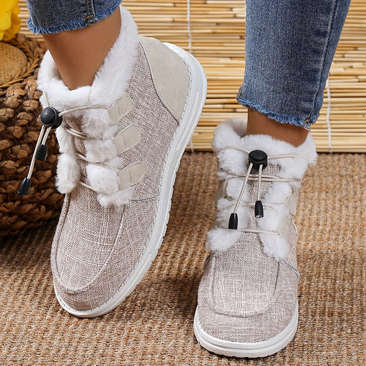 Fleece-Lined Winter Shoes