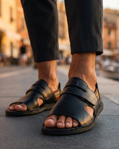 Men's Orthopedic Leather Sandals