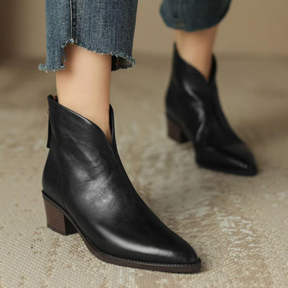Luxury Low Heel Boots