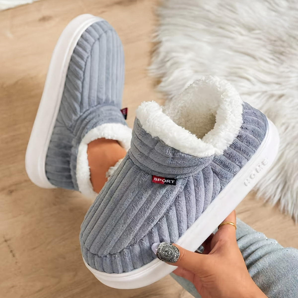 Warm Slipper Boots