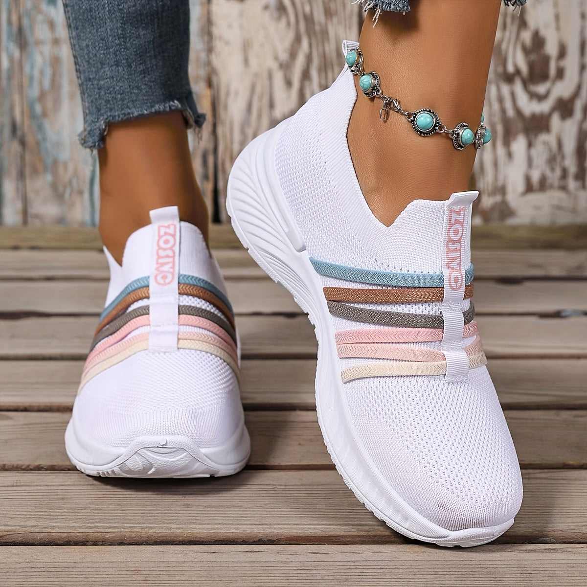 Slip-On Walking Shoes