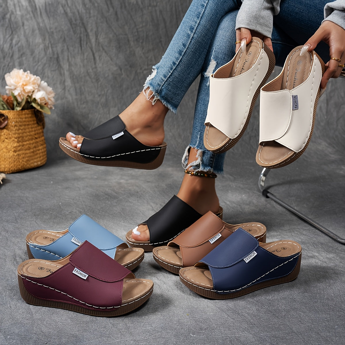 Orthopedic Slide Sandals