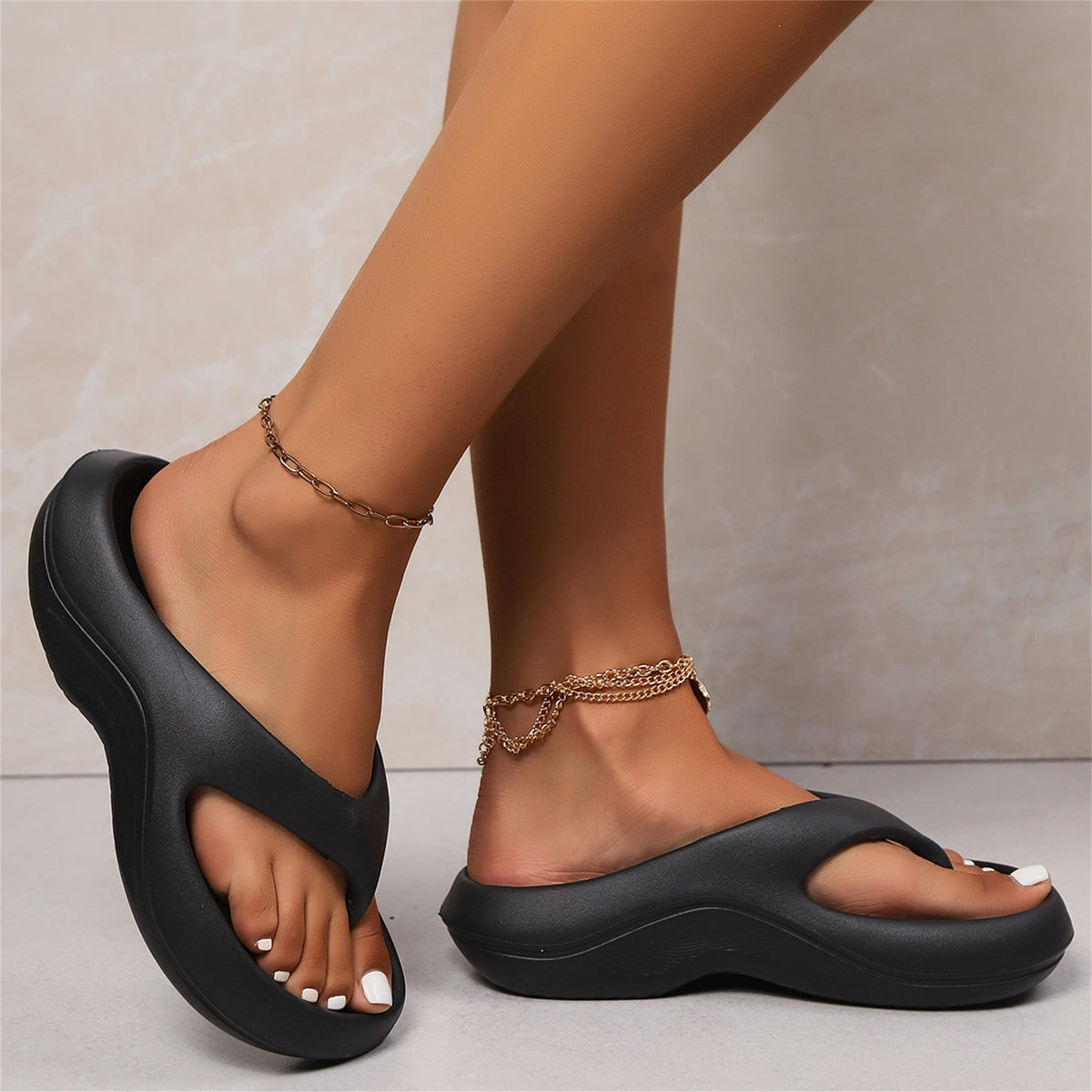 Recovery Flip Flops with Arch Support
