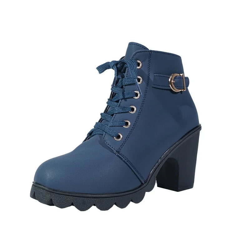 Women's Lace-Up Ankle Boots