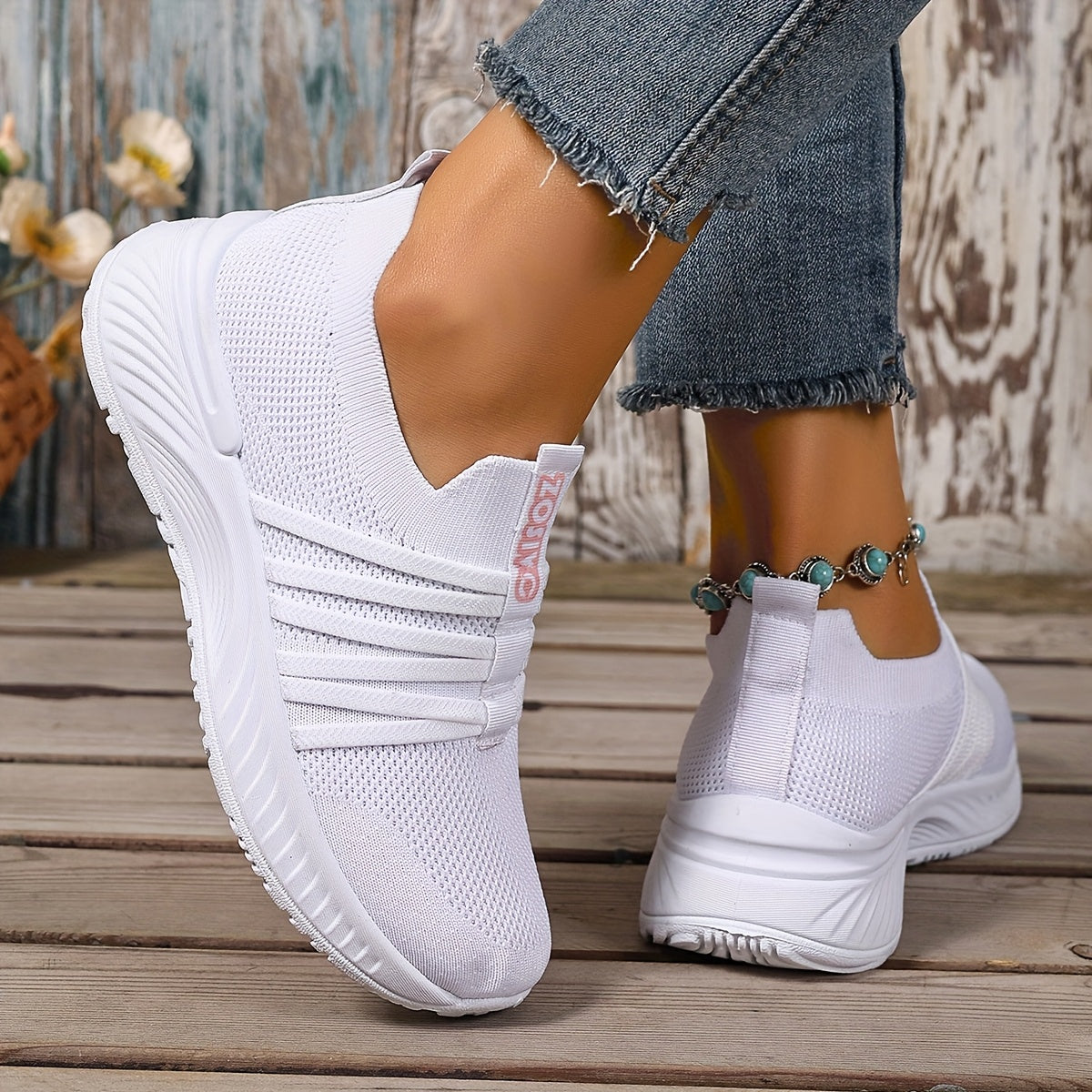 Slip-On Walking Shoes