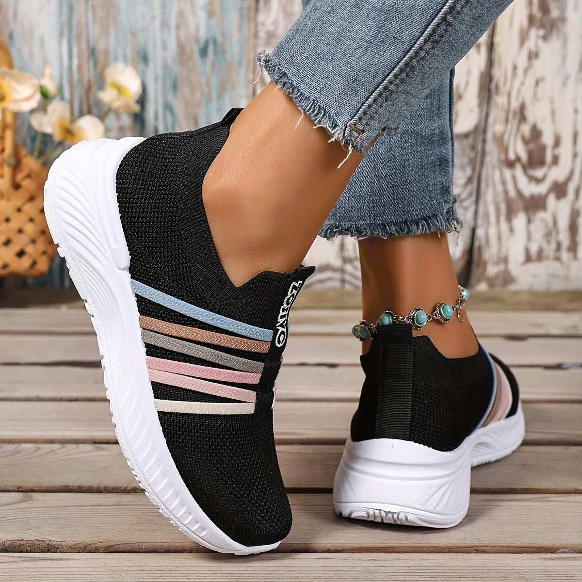 Slip-On Walking Shoes