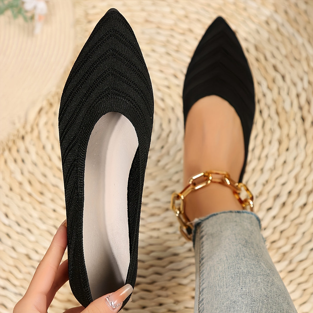 Orthopedic Pointed Flats