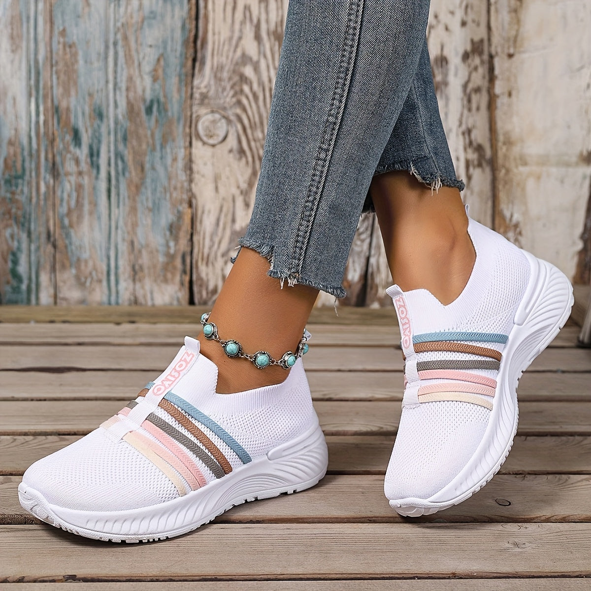 Slip-On Walking Shoes