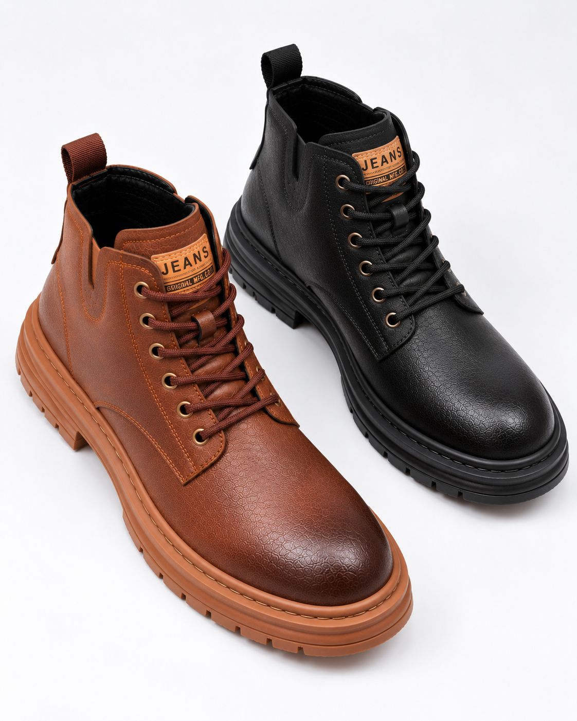 Men's Leather Ankle Boots