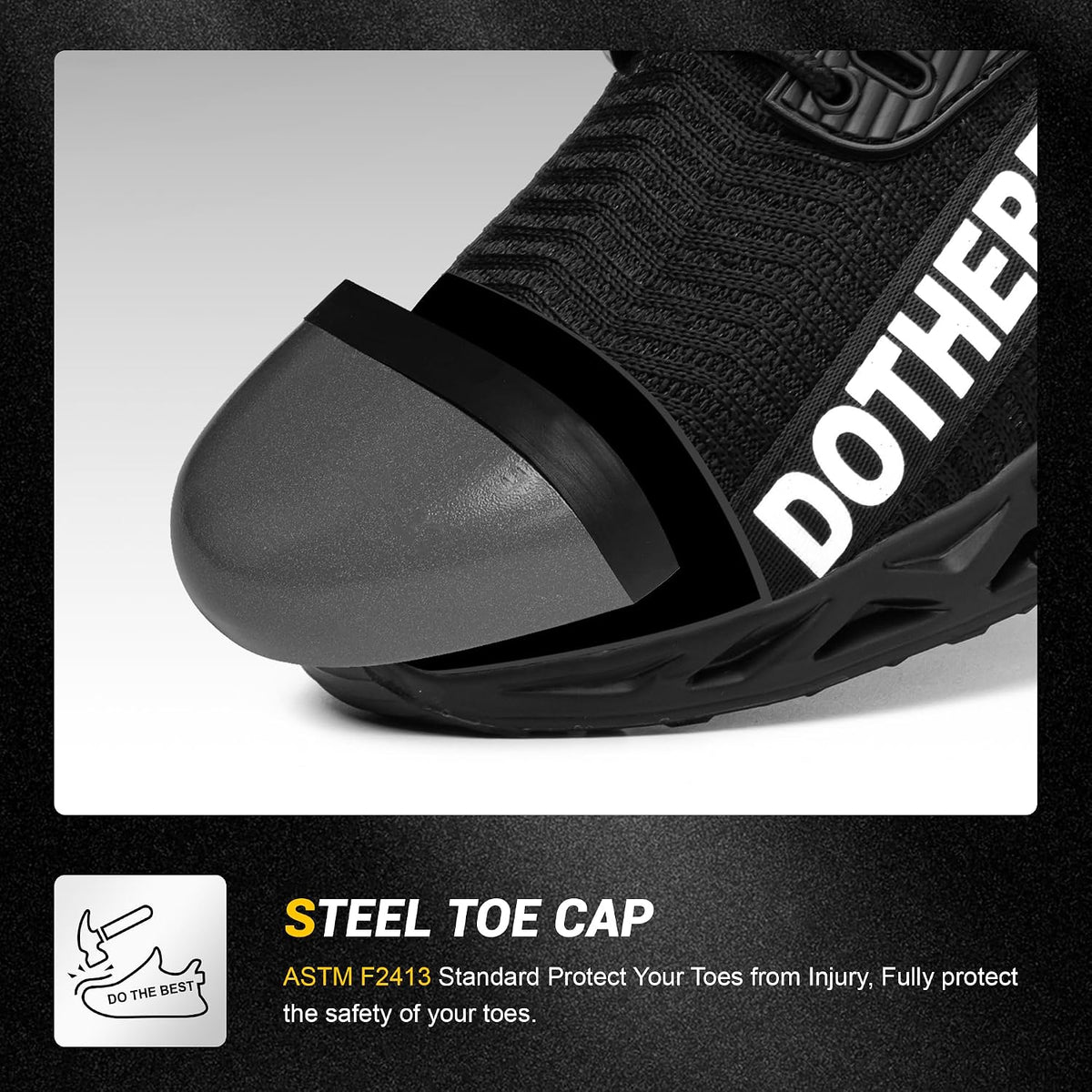 Men's Steel Toe Work Shoes