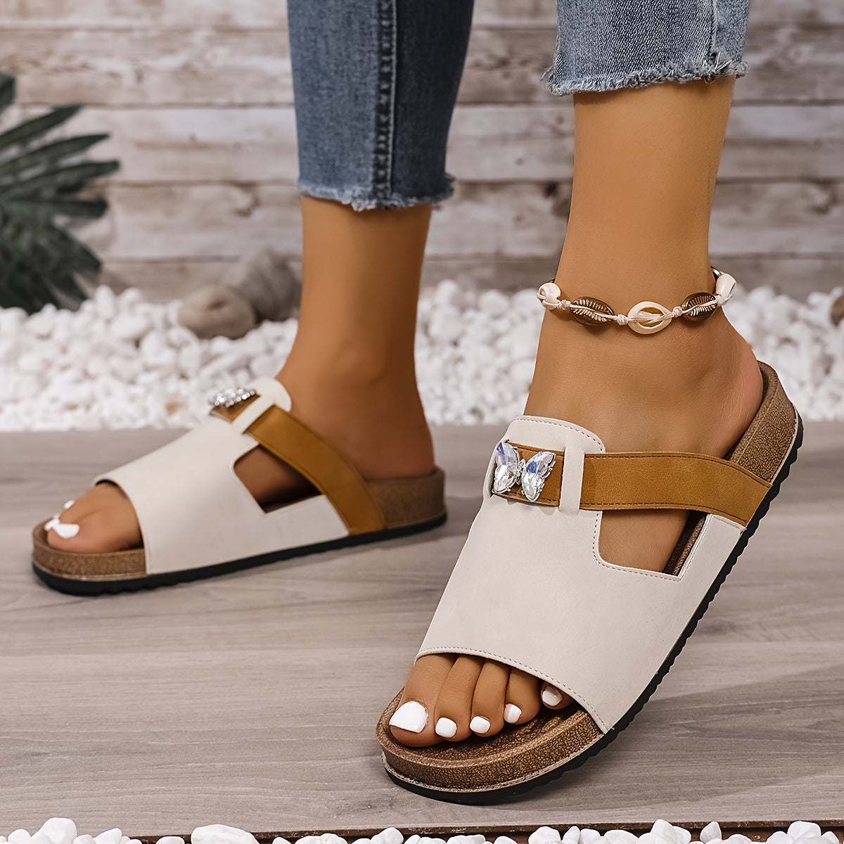 Women's Orthopedic Platform Slides