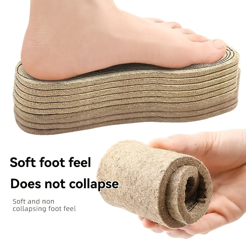 Wool Felt Insoles 3-Pack