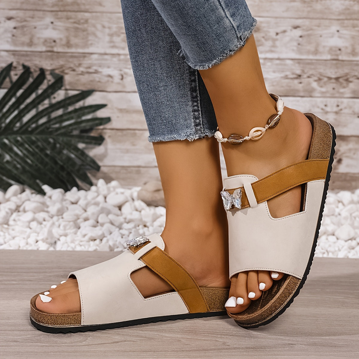 Women's Orthopedic Platform Slides