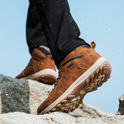Men's Fleece-Lined Snow Boots