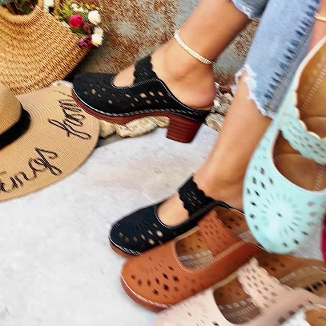 Closed Toe Mules