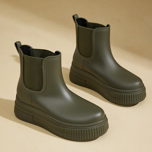 Waterproof Platform Chelsea Boots