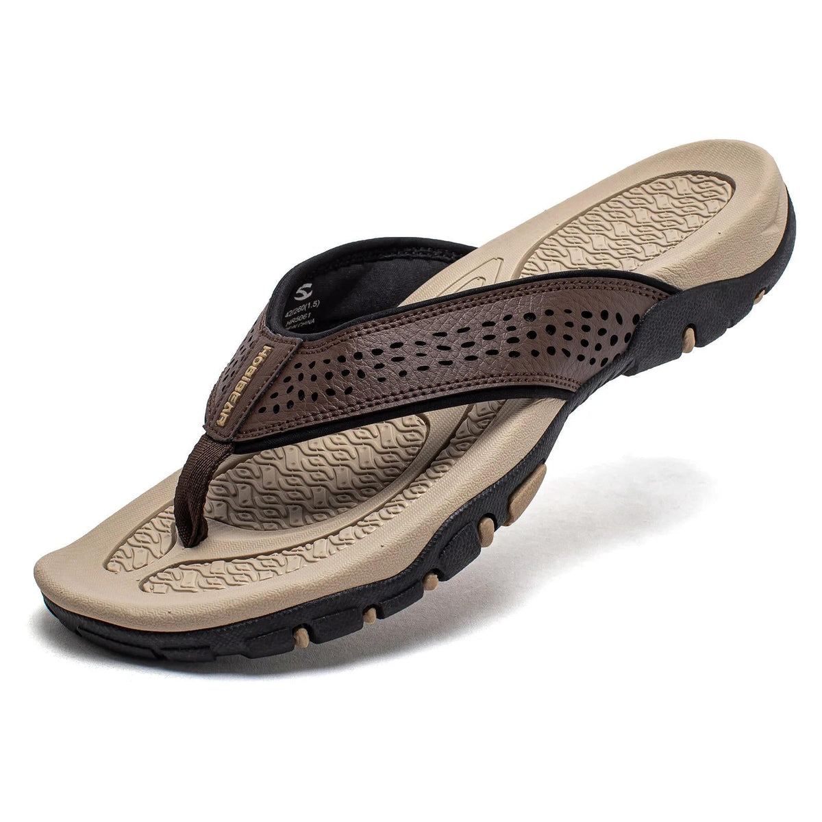 Orthopedic Men's Athletic Flip Flops with Arch Support