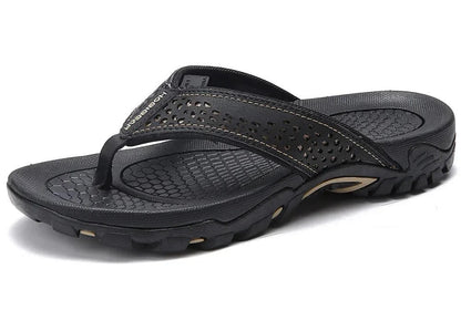 Orthopedic Men's Athletic Flip Flops with Arch Support