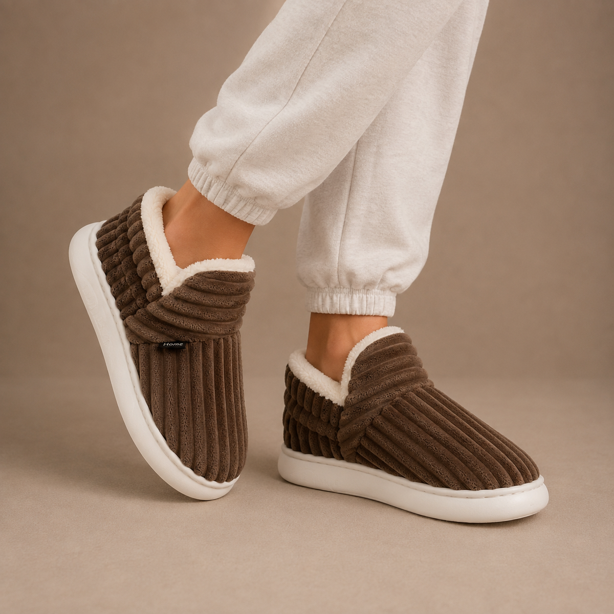 Women's Winter Slippers – Warm Fleece Lined Slip-On House Shoes
