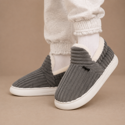 Women's Winter Slippers – Warm Fleece Lined Slip-On House Shoes