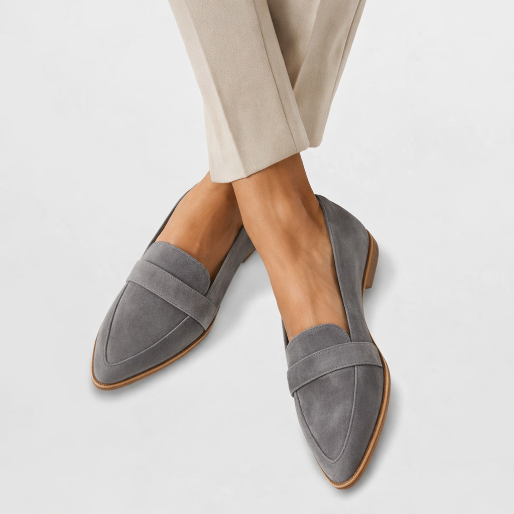 Women's Orthopedic Soft Suede Loafers – Elegant Perfect Fit
