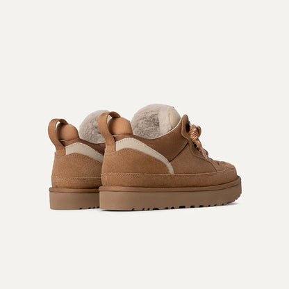 Women's Fleece-Lined Suede Platform Winter Trainers