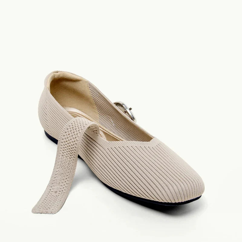 Breathable Mary Jane Flats