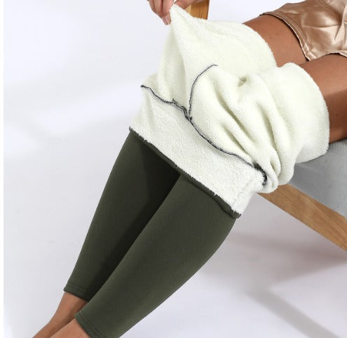Fleece Lined Leggings High Waist