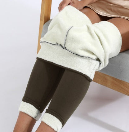 Fleece Lined Leggings High Waist
