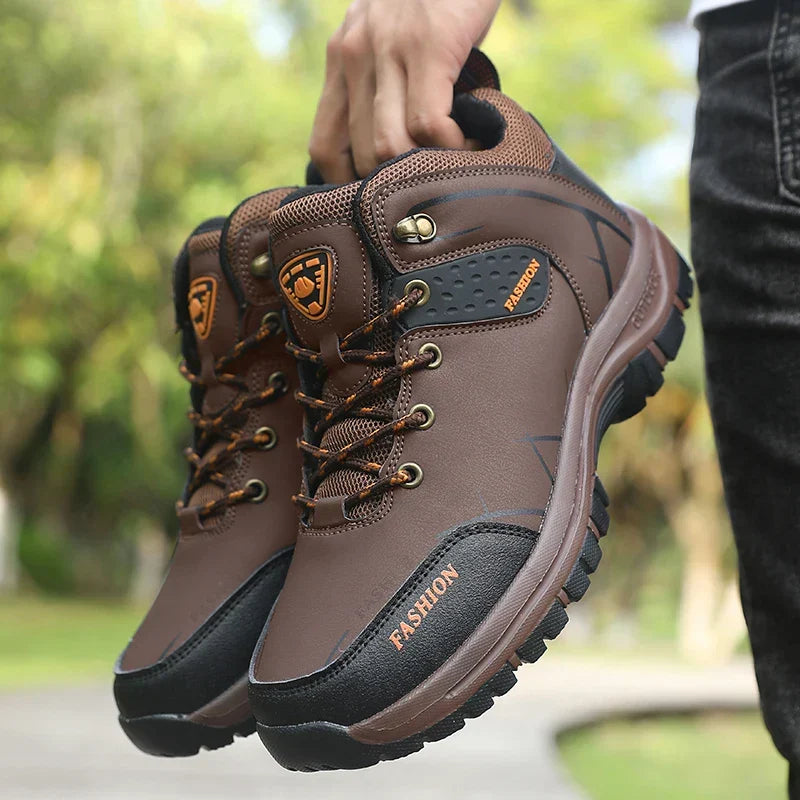 Men's Waterproof Orthopedic Hiking Boots