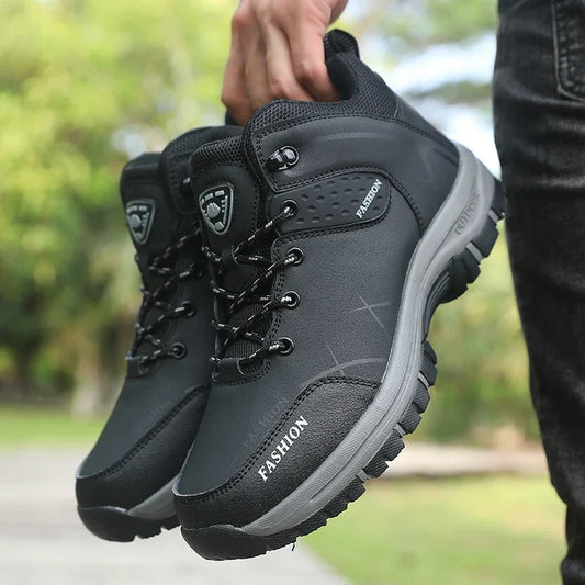 Men's Waterproof Orthopedic Hiking Boots