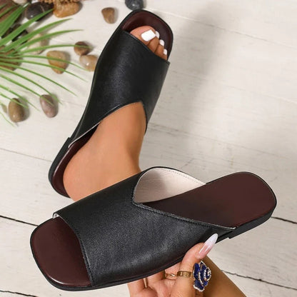 Leather Flats