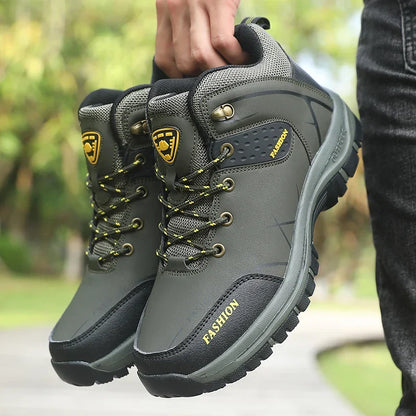 Men's Waterproof Orthopedic Hiking Boots