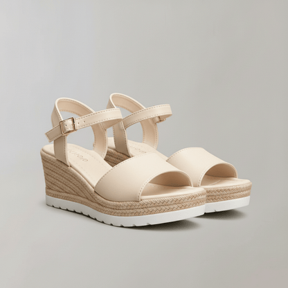 Wedge Sandals with Ankle Strap