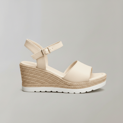 Wedge Sandals with Ankle Strap