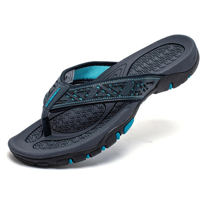 Orthopedic Men's Athletic Flip Flops with Arch Support