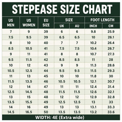 StepEase - Men's Wide-Fit Cushioned Slip-On Shoes