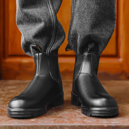 Waterproof Leather Chelsea Boots