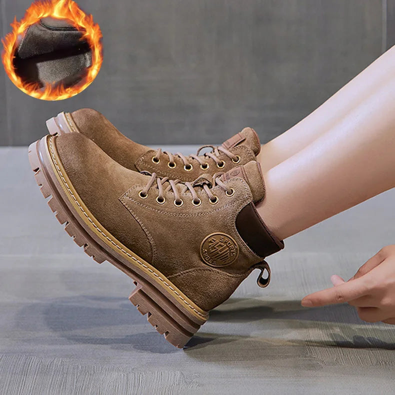 Men's Suede Walking Boots