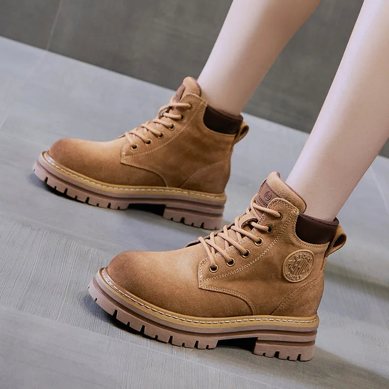 Men's Suede Walking Boots