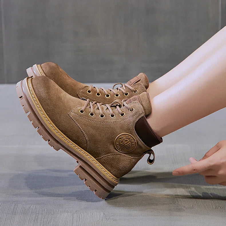 Men's Suede Walking Boots