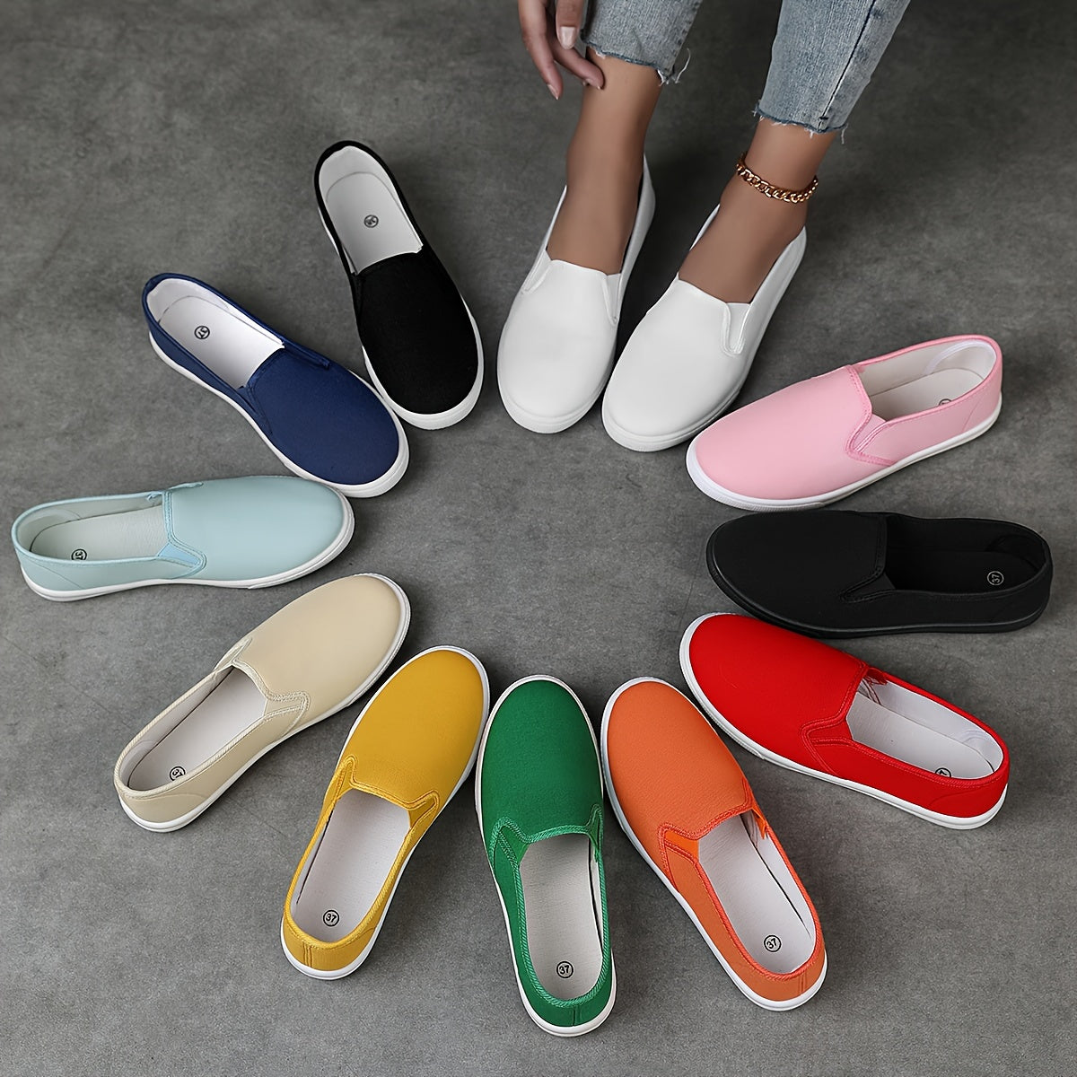 Women's Slip On Walking Shoes