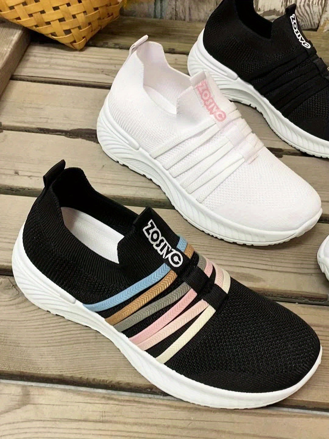 Slip-On Walking Shoes