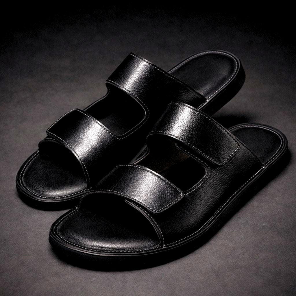 Leather Slides